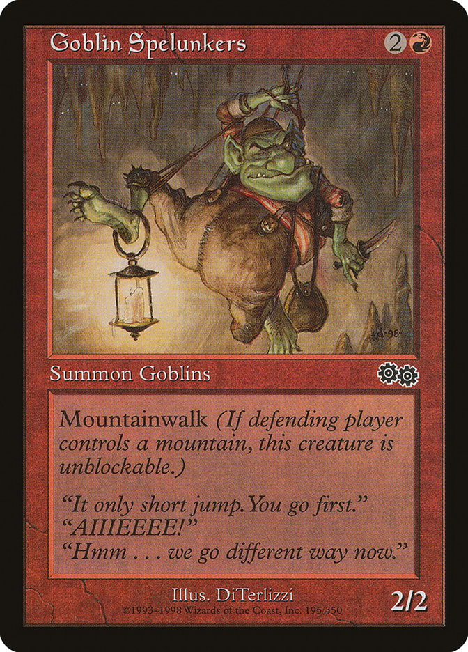 Goblin Spelunkers [Urza's Saga] | Dragon's Lair Comics and Fantasy Houston TX