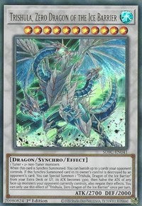 Trishula, Zero Dragon of the Ice Barrier [SDFC-EN041] Ultra Rare | Dragon's Lair Comics and Fantasy Houston TX