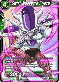 Swift Massacre Frieza (Alternate Art) (P-221) [Promotion Cards] | Dragon's Lair Comics and Fantasy Houston TX