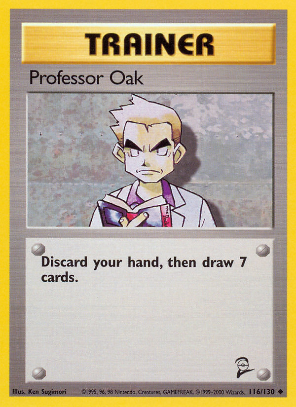 Professor Oak (116/130) [Base Set 2] | Dragon's Lair Comics and Fantasy Houston TX