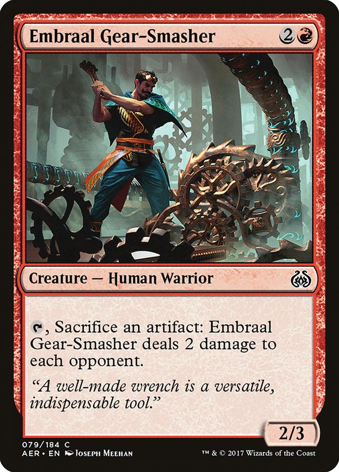 Embraal Gear-Smasher [Aether Revolt] | Dragon's Lair Comics and Fantasy Houston TX