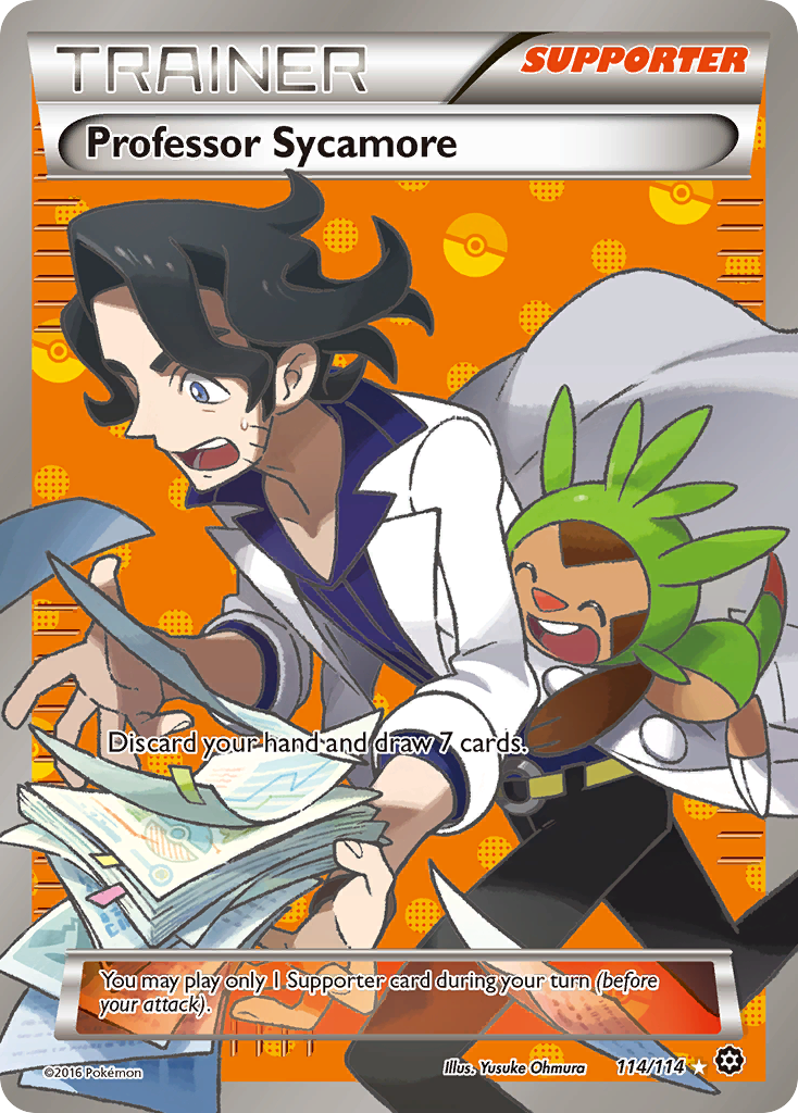 Professor Sycamore (114/114) [XY: Steam Siege] | Dragon's Lair Comics and Fantasy Houston TX