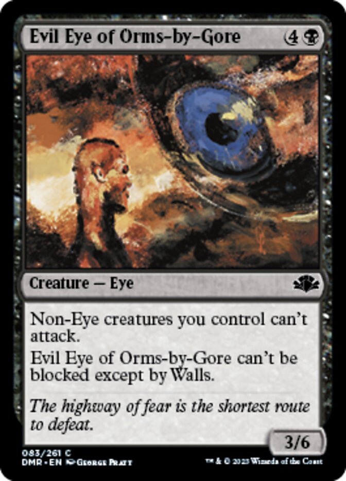 Evil Eye of Orms-by-Gore [Dominaria Remastered] | Dragon's Lair Comics and Fantasy Houston TX