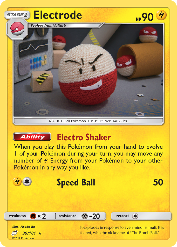 Electrode (39/181) [Sun & Moon: Team Up] | Dragon's Lair Comics and Fantasy Houston TX