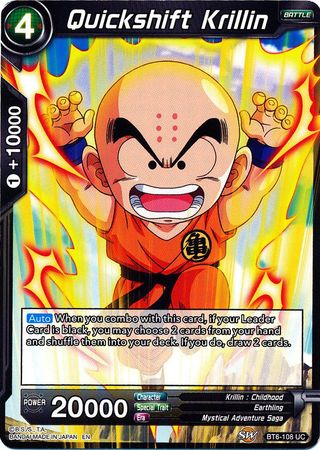 Quickshift Krillin (BT6-108) [Destroyer Kings] | Dragon's Lair Comics and Fantasy Houston TX