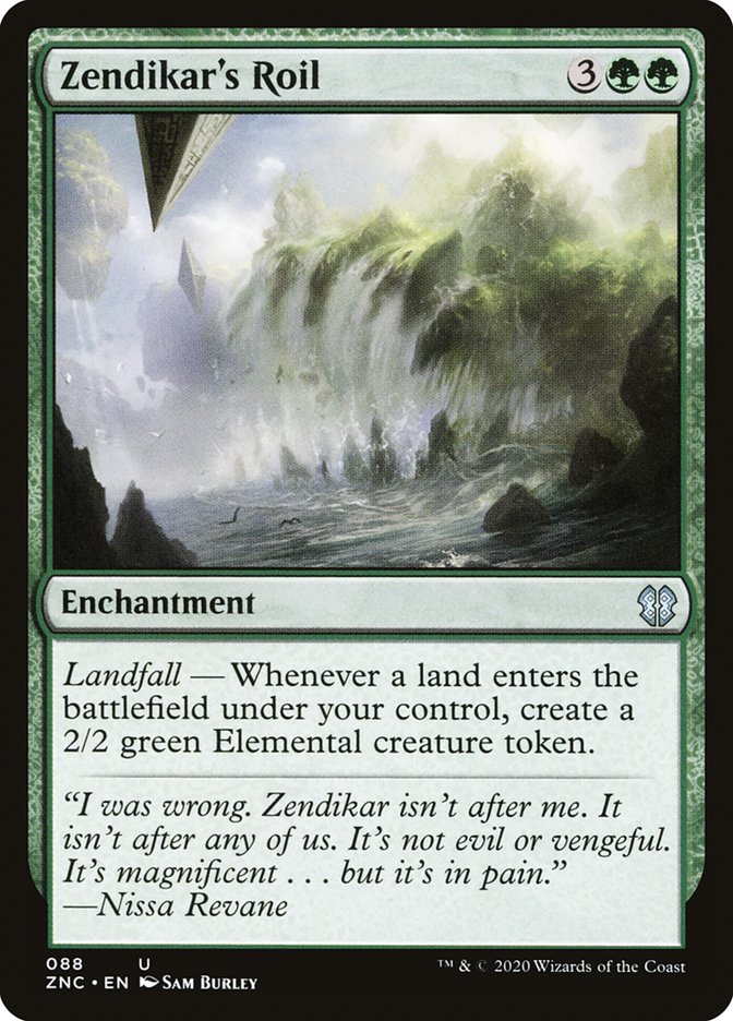 Zendikar's Roil [Zendikar Rising Commander] | Dragon's Lair Comics and Fantasy Houston TX