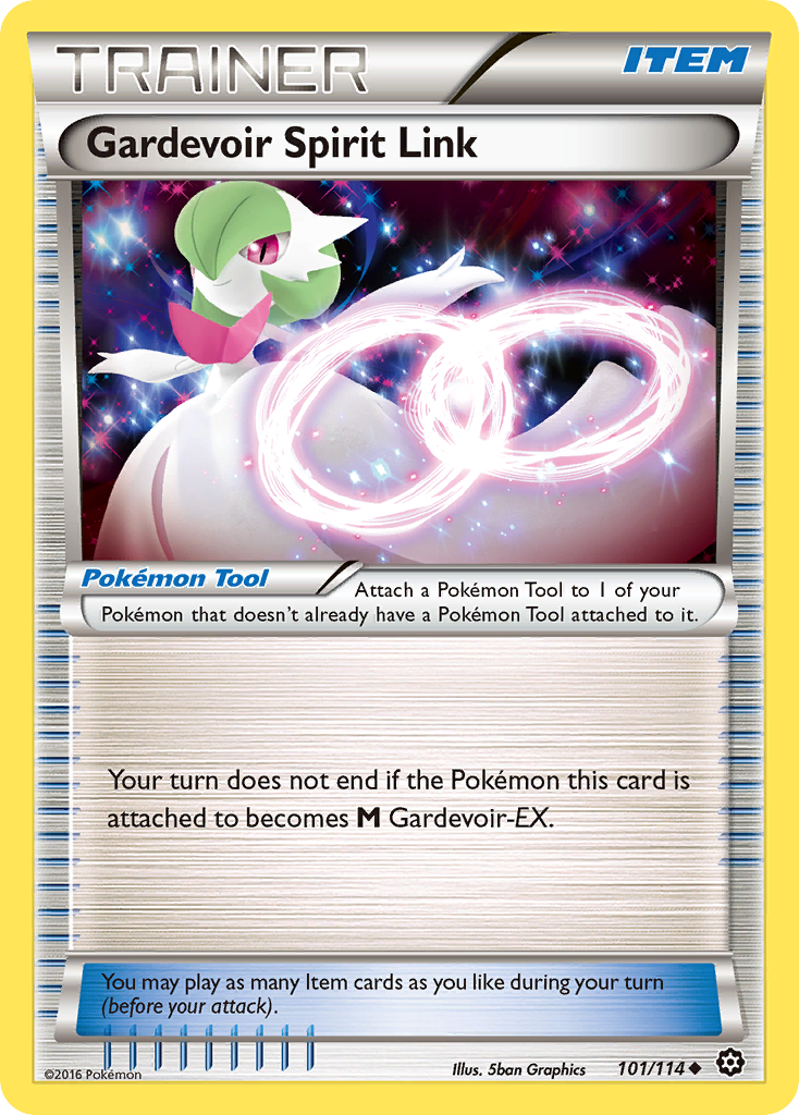 Gardevoir Spirit Link (101/114) [XY: Steam Siege] | Dragon's Lair Comics and Fantasy Houston TX