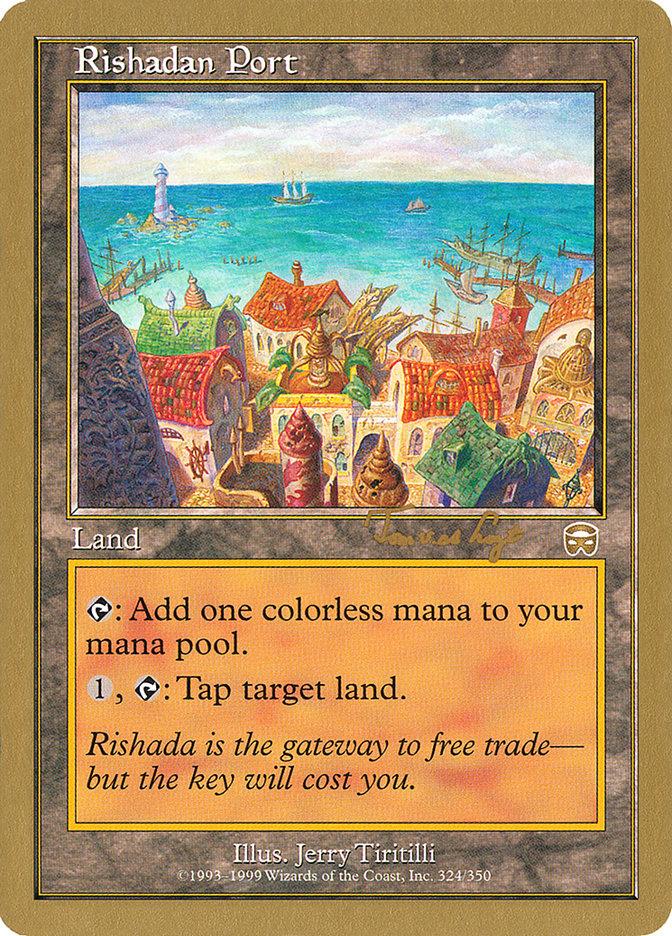 Rishadan Port (Tom van de Logt) [World Championship Decks 2001] | Dragon's Lair Comics and Fantasy Houston TX