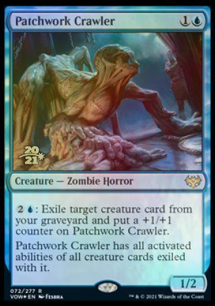 Patchwork Crawler [Innistrad: Crimson Vow Prerelease Promos] | Dragon's Lair Comics and Fantasy Houston TX