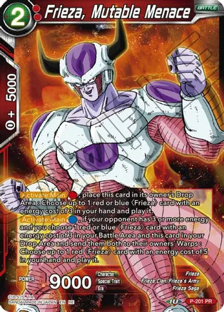 Frieza, Mutable Menace (P-201) [Mythic Booster] | Dragon's Lair Comics and Fantasy Houston TX