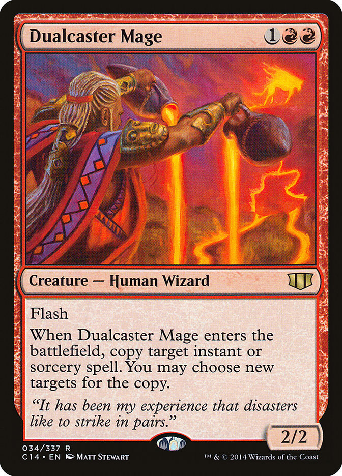 Dualcaster Mage [Commander 2014] | Dragon's Lair Comics and Fantasy Houston TX