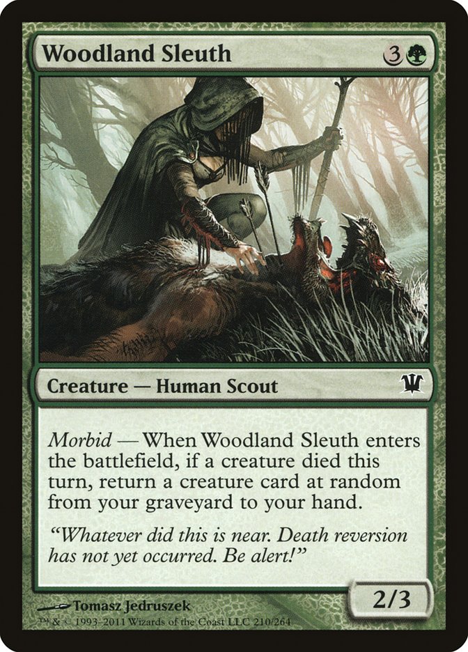 Woodland Sleuth [Innistrad] | Dragon's Lair Comics and Fantasy Houston TX