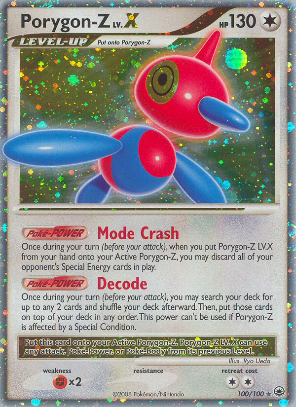 Porygon-Z LV.X (100/100) [Diamond & Pearl: Majestic Dawn] | Dragon's Lair Comics and Fantasy Houston TX