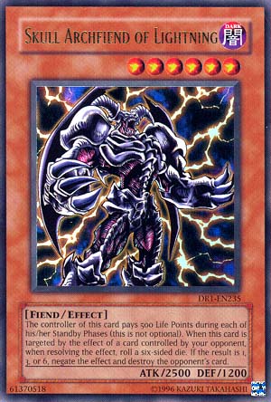 Skull Archfiend of Lightning [DR1-EN235] Ultra Rare | Dragon's Lair Comics and Fantasy Houston TX