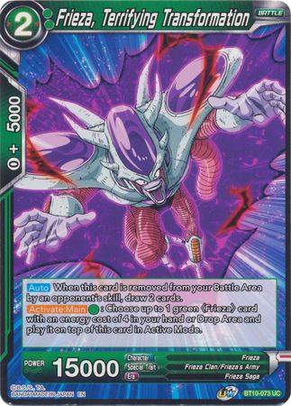 Frieza, Terrifying Transformation (BT10-073) [Rise of the Unison Warrior] | Dragon's Lair Comics and Fantasy Houston TX