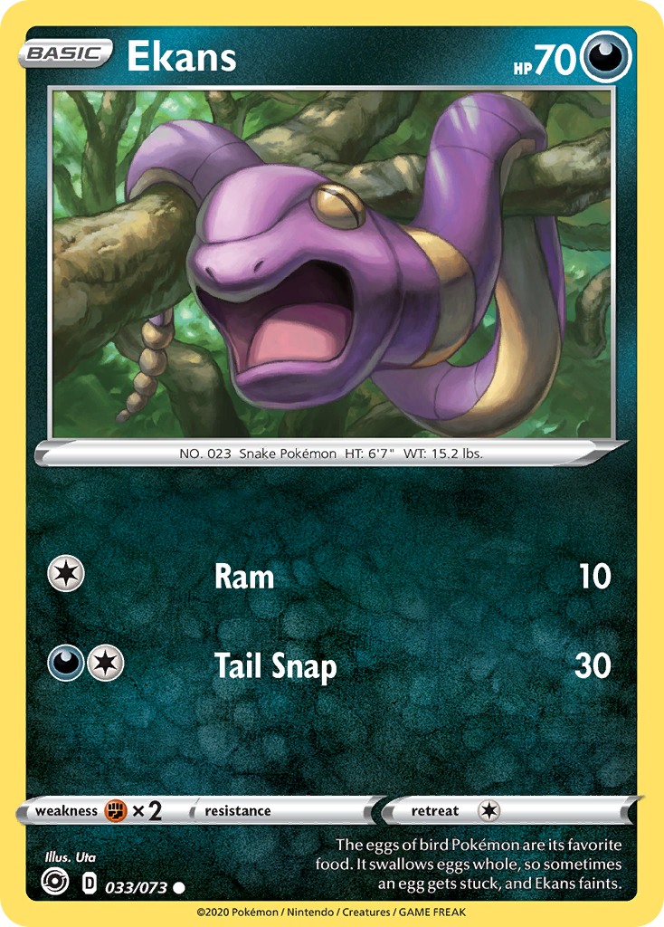 Ekans (033/073) [Sword & Shield: Champion's Path] | Dragon's Lair Comics and Fantasy Houston TX