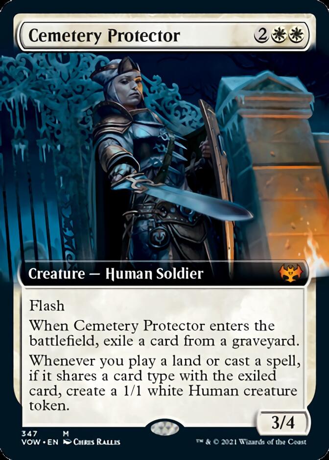 Cemetery Protector (Extended Art) [Innistrad: Crimson Vow] | Dragon's Lair Comics and Fantasy Houston TX