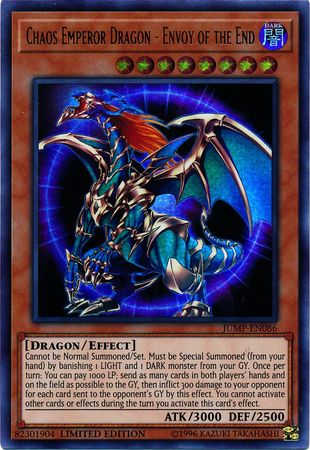 Chaos Emperor Dragon - Envoy of the End [JUMP-EN086] Ultra Rare | Dragon's Lair Comics and Fantasy Houston TX