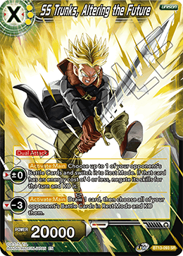 SS Trunks, Altering the Future (BT13-093) [Supreme Rivalry] | Dragon's Lair Comics and Fantasy Houston TX