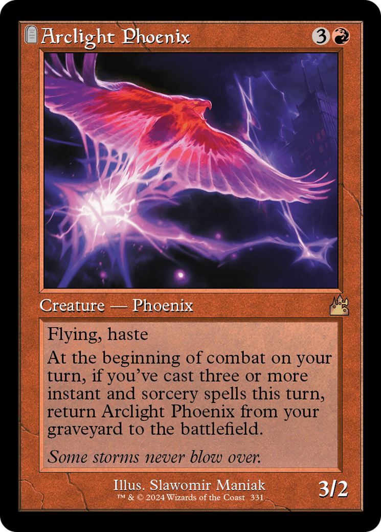 Arclight Phoenix (Retro Frame) [Ravnica Remastered] | Dragon's Lair Comics and Fantasy Houston TX