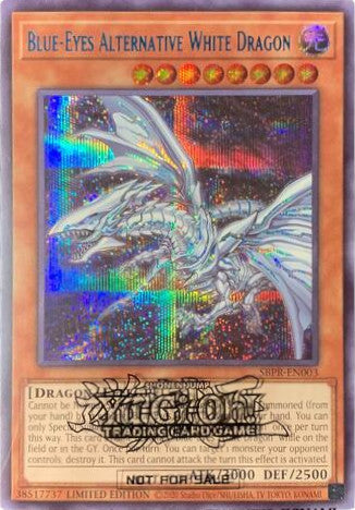 Blue-Eyes Alternative White Dragon [SBPR-EN003] Secret Rare | Dragon's Lair Comics and Fantasy Houston TX