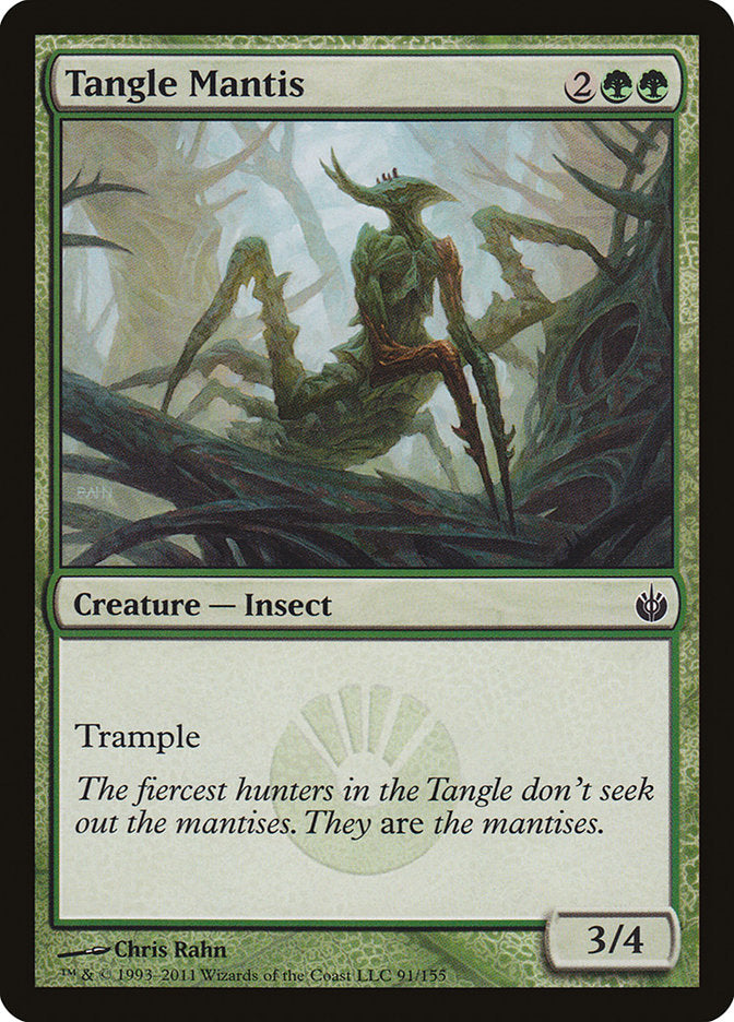 Tangle Mantis [Mirrodin Besieged] | Dragon's Lair Comics and Fantasy Houston TX