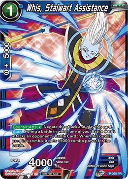 Whis, Stalwart Assistance (Unison Warrior Series Boost Tournament Pack Vol. 7) (P-368) [Tournament Promotion Cards] | Dragon's Lair Comics and Fantasy Houston TX