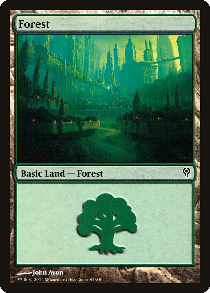 Forest (84) [Duel Decks: Jace vs. Vraska] | Dragon's Lair Comics and Fantasy Houston TX