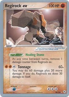 Regirock ex (98/101) (Mewtrick - Jason Klaczynski) [World Championships 2006] | Dragon's Lair Comics and Fantasy Houston TX