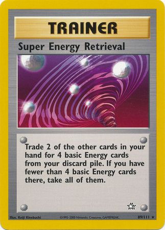 Super Energy Retrieval (89/111) [Neo Genesis Unlimited] | Dragon's Lair Comics and Fantasy Houston TX