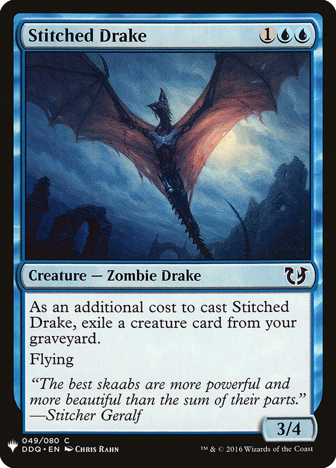 Stitched Drake [Mystery Booster] | Dragon's Lair Comics and Fantasy Houston TX