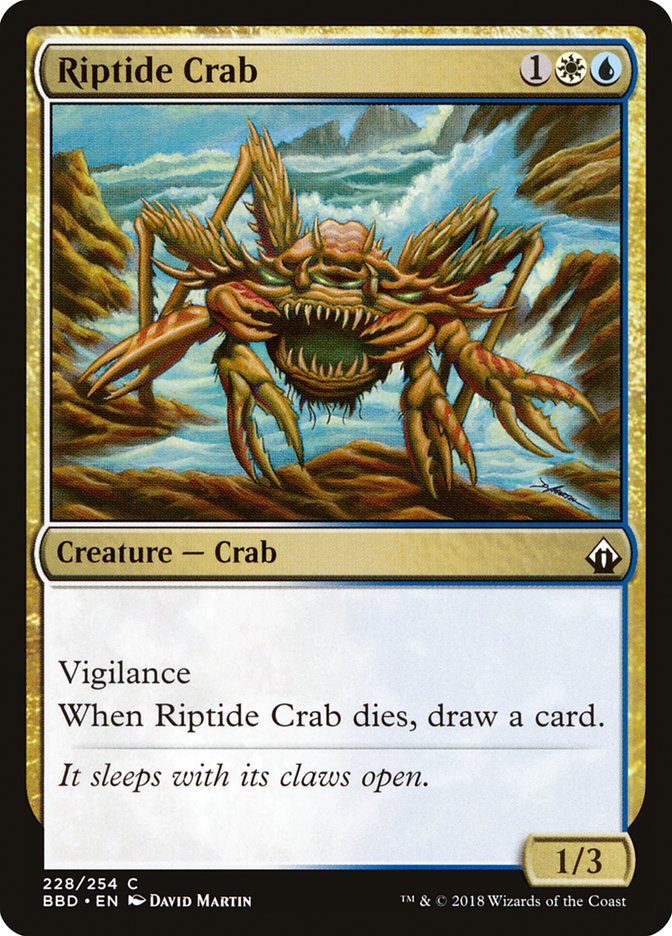 Riptide Crab [Battlebond] | Dragon's Lair Comics and Fantasy Houston TX