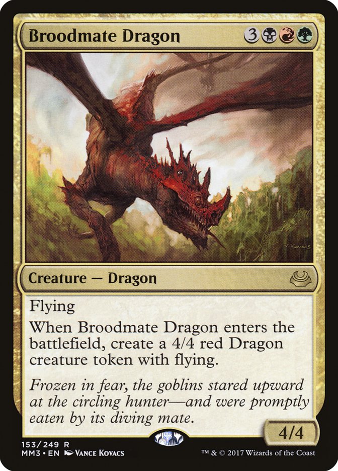 Broodmate Dragon [Modern Masters 2017] | Dragon's Lair Comics and Fantasy Houston TX