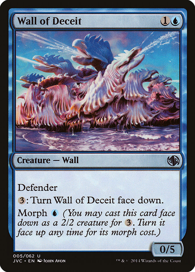 Wall of Deceit [Duel Decks Anthology] | Dragon's Lair Comics and Fantasy Houston TX