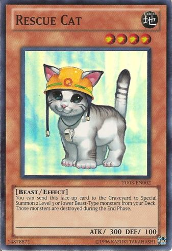 Rescue Cat [TU03-EN002] Super Rare | Dragon's Lair Comics and Fantasy Houston TX