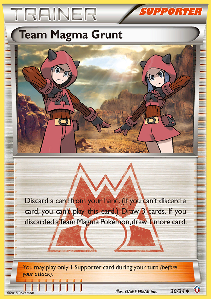 Team Magma Grunt (30/34) [XY: Double Crisis] | Dragon's Lair Comics and Fantasy Houston TX