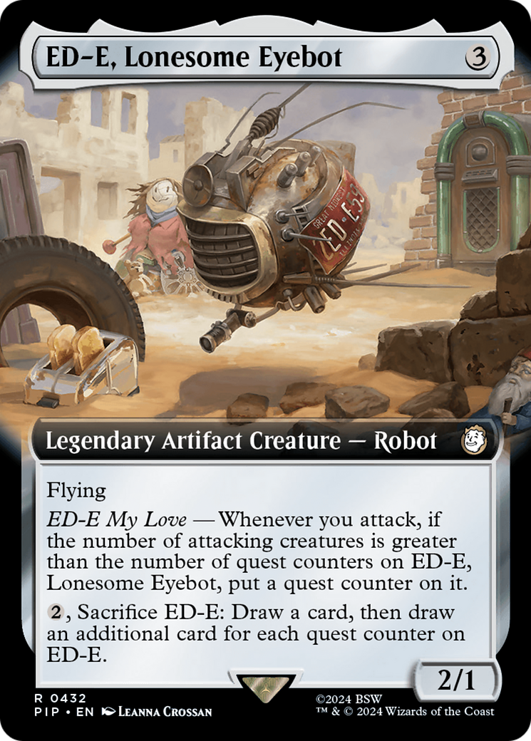 ED-E, Lonesome Eyebot (Extended Art) [Fallout] | Dragon's Lair Comics and Fantasy Houston TX