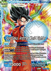 Son Goku // Son Goku, Another World Fighter (BT18-030) [Dawn of the Z-Legends] | Dragon's Lair Comics and Fantasy Houston TX