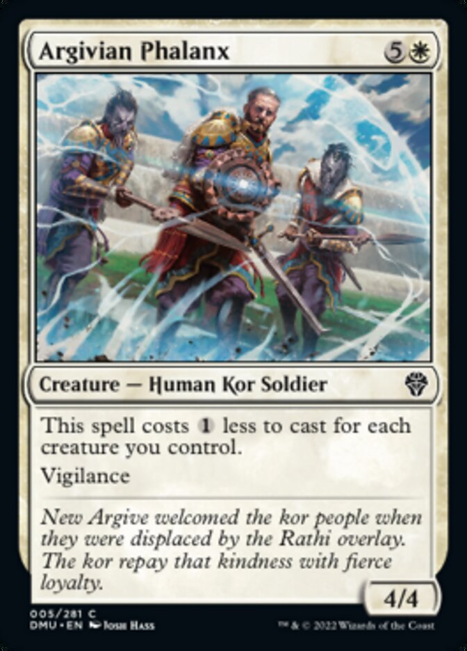 Argivian Phalanx [Dominaria United] | Dragon's Lair Comics and Fantasy Houston TX