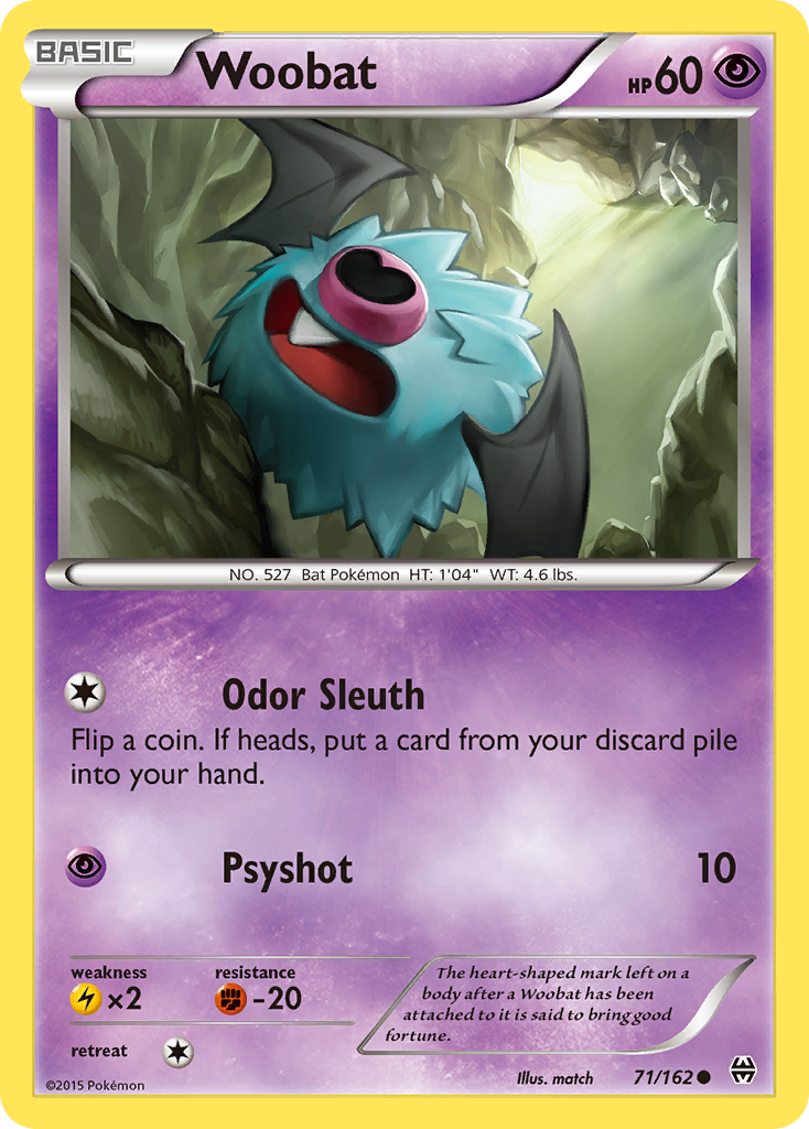 Woobat (71/162) [XY: BREAKthrough] | Dragon's Lair Comics and Fantasy Houston TX