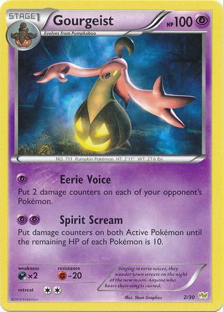 Gourgeist (2/30) [XY: Trainer Kit - Noivern] | Dragon's Lair Comics and Fantasy Houston TX