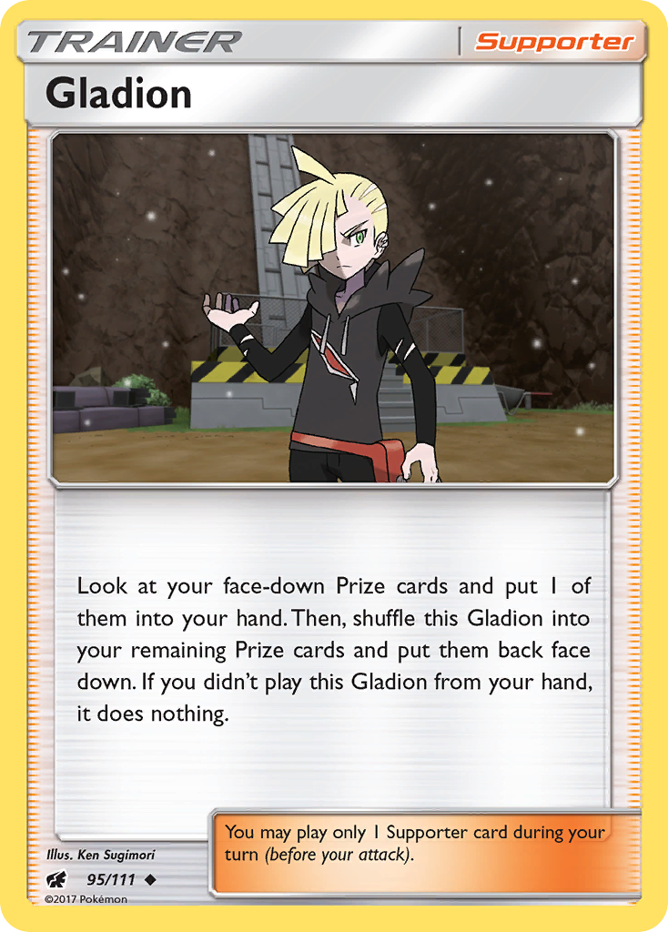 Gladion (95/111) [Sun & Moon: Crimson Invasion] | Dragon's Lair Comics and Fantasy Houston TX