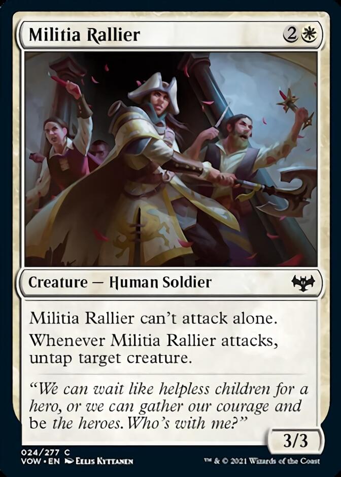 Militia Rallier [Innistrad: Crimson Vow] | Dragon's Lair Comics and Fantasy Houston TX