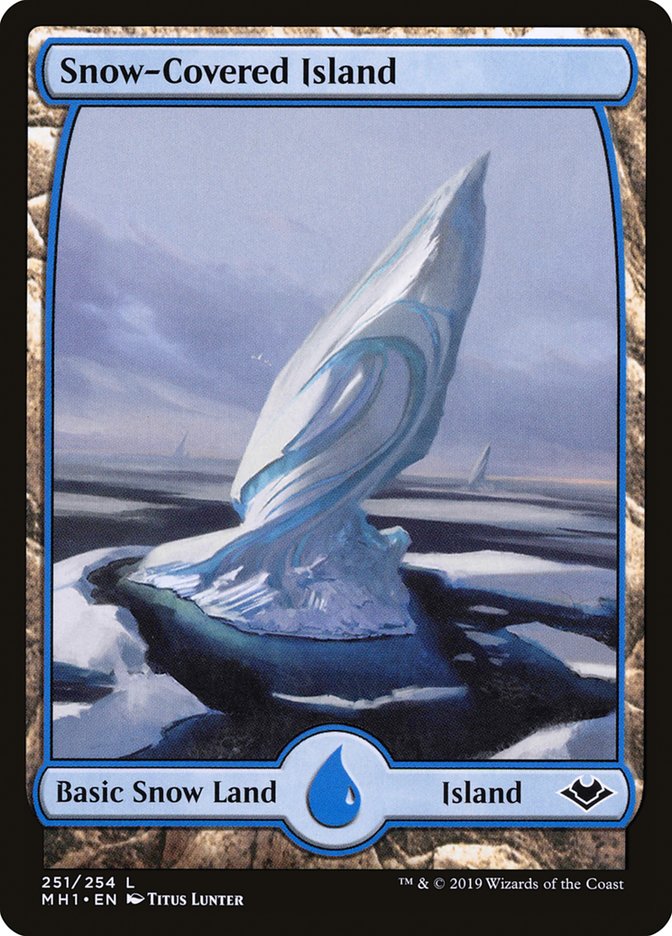 Snow-Covered Island [Modern Horizons] | Dragon's Lair Comics and Fantasy Houston TX