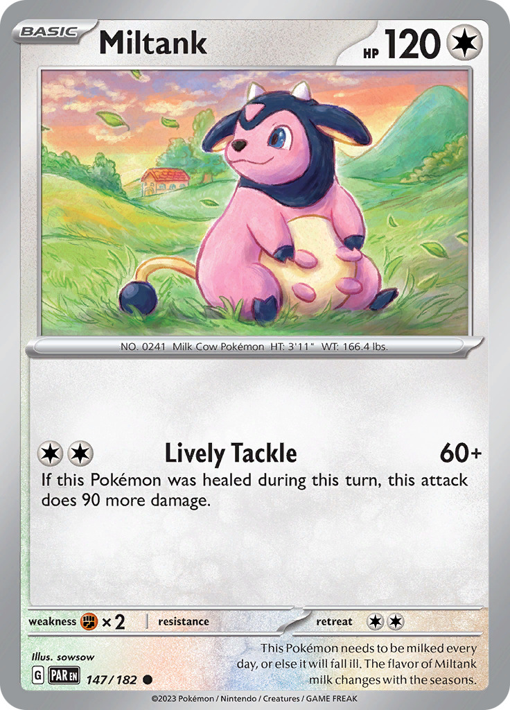 Miltank (147/182) [Scarlet & Violet: Paradox Rift] | Dragon's Lair Comics and Fantasy Houston TX