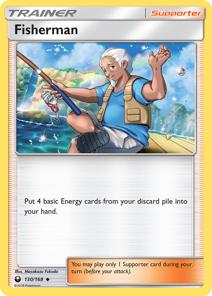 Fisherman (130/168) [Sun & Moon: Celestial Storm] | Dragon's Lair Comics and Fantasy Houston TX