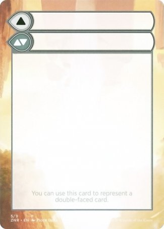 Helper Card (5/9) [Zendikar Rising Tokens] | Dragon's Lair Comics and Fantasy Houston TX