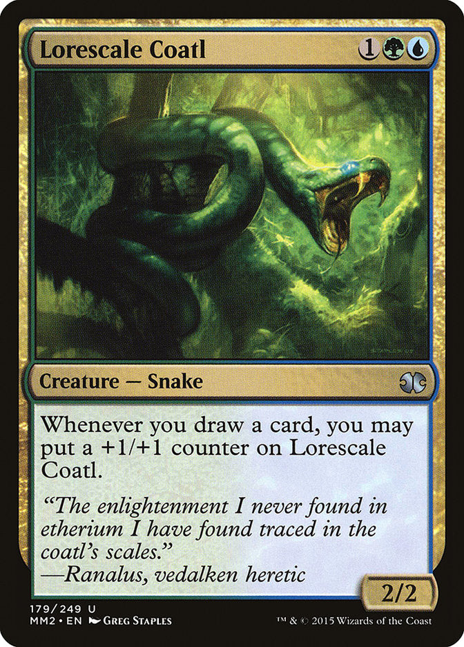 Lorescale Coatl [Modern Masters 2015] | Dragon's Lair Comics and Fantasy Houston TX