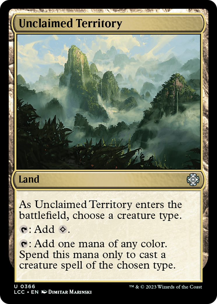 Unclaimed Territory [The Lost Caverns of Ixalan Commander] | Dragon's Lair Comics and Fantasy Houston TX