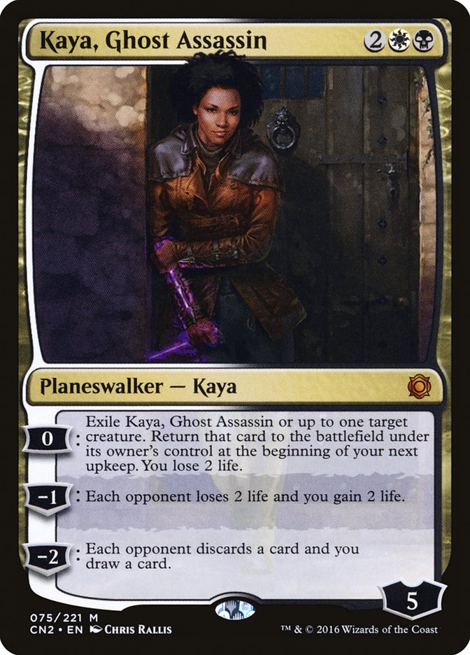 Kaya, Ghost Assassin (075/221) [Conspiracy: Take the Crown] | Dragon's Lair Comics and Fantasy Houston TX